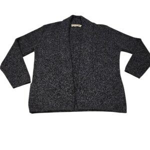 Alpaca Open Front Cardigan